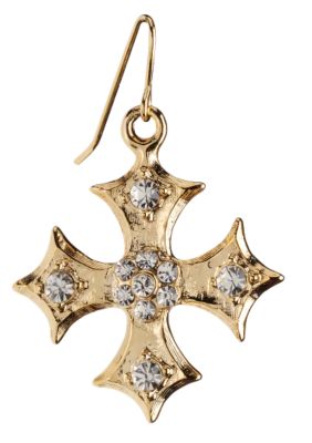 The Patonce Cross Earrings