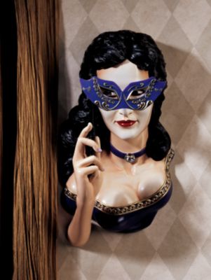 The Mardi Gras Mistress Wall Sculpture