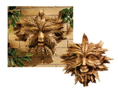 Greenman and Greenwoman of Nottingham Forest Wall Sculptures
