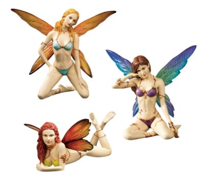 Mistress Fairies Statue<br>(Set Includes: Trixie, Ginger & Roxanne)