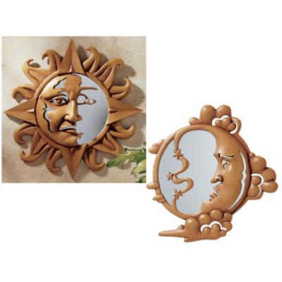 Celestial Expression Mirrors: Sun and Moon<BR>(Complete Set of Two)