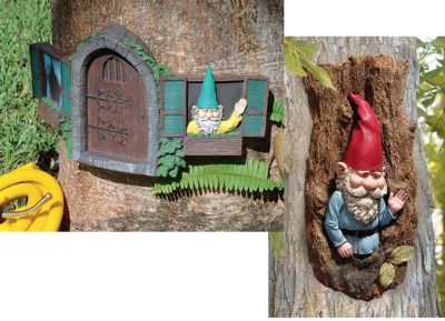 The Knothole Gnomes Tree Sculptures