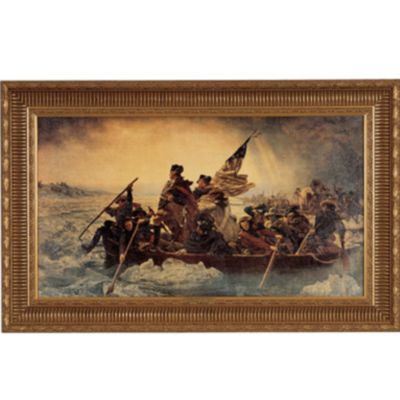 Washington Crossing the Delaware: Classic Art Reproduction (Small)