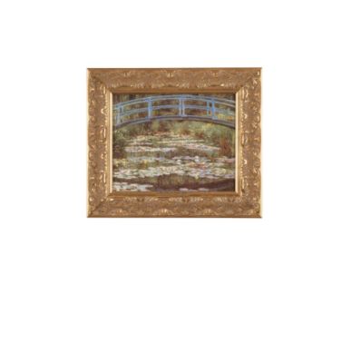 Water Lilies and Japanese Bridge: Classic Art Reproduction (Small)