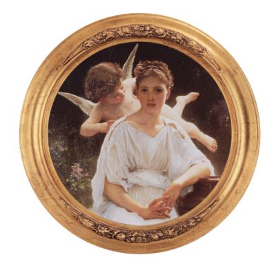 Whisperings of Love Classic Art Reproduction - Large