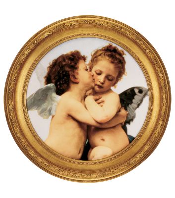 The First Kiss: Classic Art Reproduction