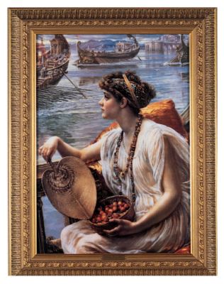 Roman Boat Race Classic Art Reproduction - Small