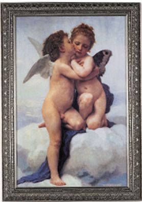 The First Kiss: Classic Art Reproduction (Large)