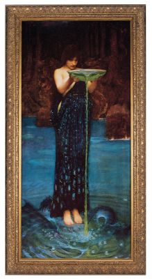 Circe Invidiosa Classic Art Reproduction - Medium