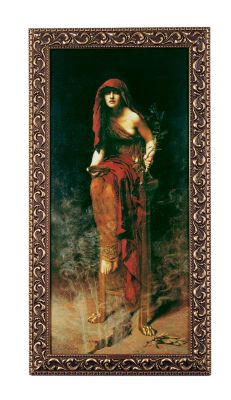 The Priestess of Delphi: Classic Art Reproduction (Large)