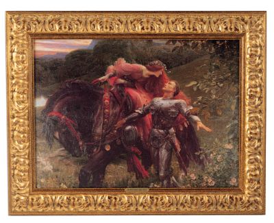 La Belle Dame Sans Merci: Classic Art Reproduction (Large)
