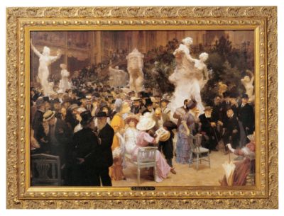 The Salon of the French Artists: Classic Art Reproduction