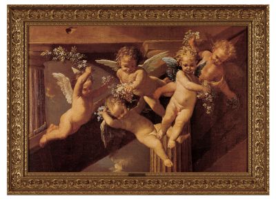 Adoration of the Shepherds Detail: Classic Art Reproduction (Medium)