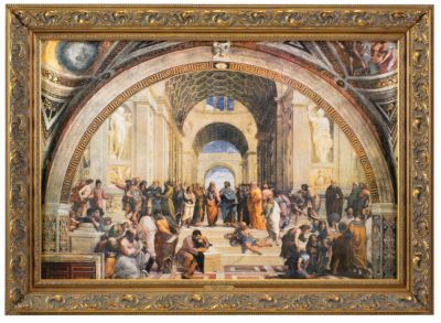 The School of Athens Classic Art Reproduction - Small