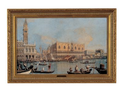 Veduta del Palazzo Ducale Classic Art Reproduction - Small