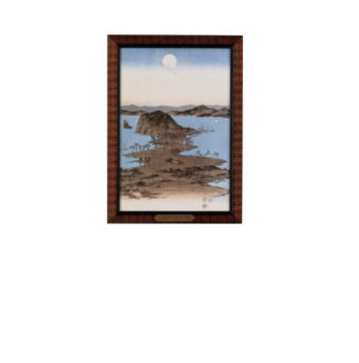 Ukiyo-e: Coastal Landscape