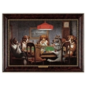 A Friend in Need Canvas Art Reproduction circa 1920s - Small