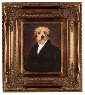 Ancestral Victorian Canine I Dog Portrait Canvas Art Reproduction