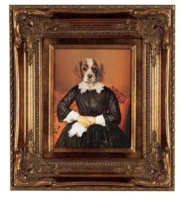 Ancestral Victorian Canine II Dog Portrait