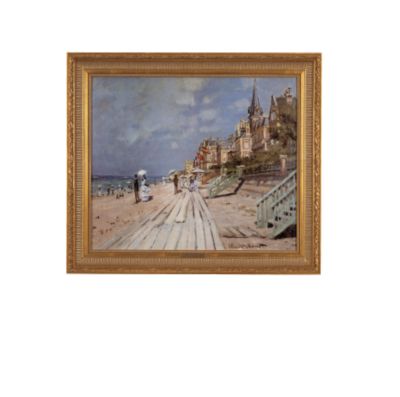 Beach at Trouville: Classic Art Reproduction