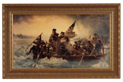 Washington Crossing the Delaware Classic Art Reproduction - Canvas