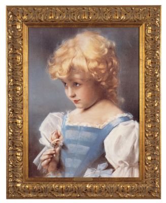 A Coy Look Classic Art Reproduction