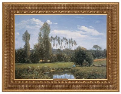 Vue de Rouelles Classic Art Reproduction - Medium