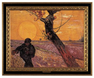 Sower with Setting Sun Classic Art Reproduction - Medium