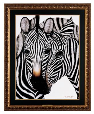 Zebras: Classic Art Reproduction (Medium)