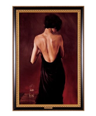 The Black Drape Canvas Art Reproduction