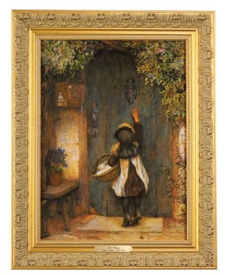 The Visitor Classic Art Reproduction - Small