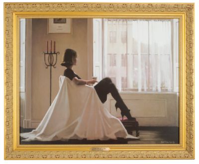 In Thoughts of You Canvas Art Reproduction - Medium
