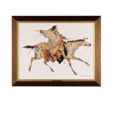Great Plains Warrior: Classic Art Reproduction