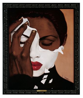 Face Reality Canvas Art Reproduction