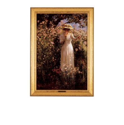 A Summers Day Flower Garden Classic Art