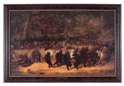 The Bear Dance: Classic Art Reproduction