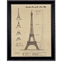 Eiffel Tower Print Art Reproduction