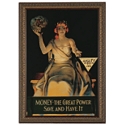 Money: The Great Power Classic Art Poster