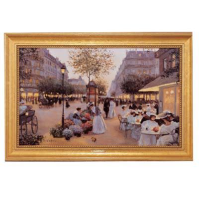 An Evening Out: Classic Art Reproduction