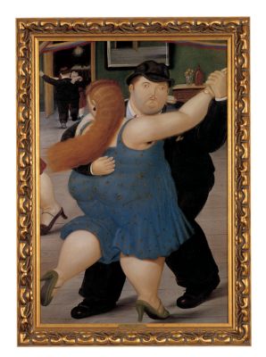 Dancers Canvas Art Reproduction (1987)