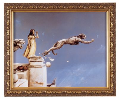 Gargoyles Canvas Art Reproduction - Medium