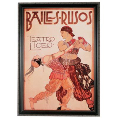 Bailes-Rusos Spanish Art Print