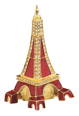 Eiffel Tower Enameled Box