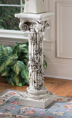 The Rose Garland Sculptural Pedestal
