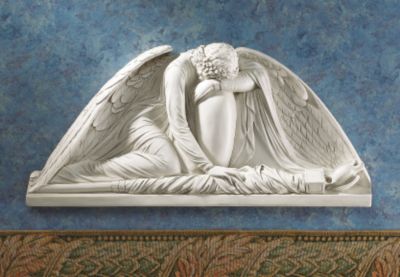 Weeping Angel Wall Pediment