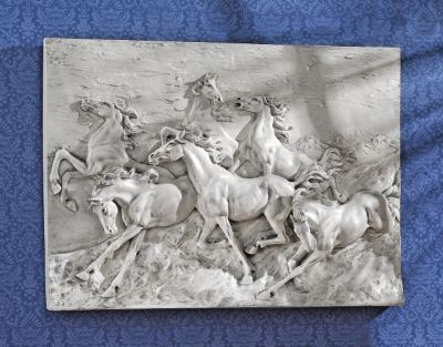 Wild Horse Stampede Wall Frieze