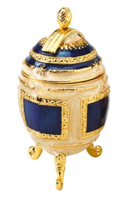 Petyr Faberge-Style Collectible Enameled