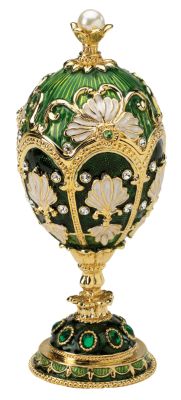 The Petroika Collection: Larissa Faberge Style Enameled Egg