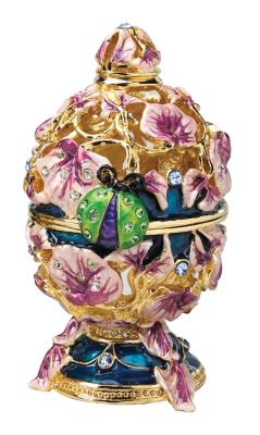 Ladybug Enameled Egg