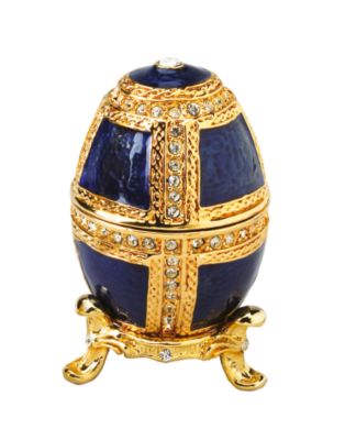 Anya Faberge-Style Collectible Enameled Egg